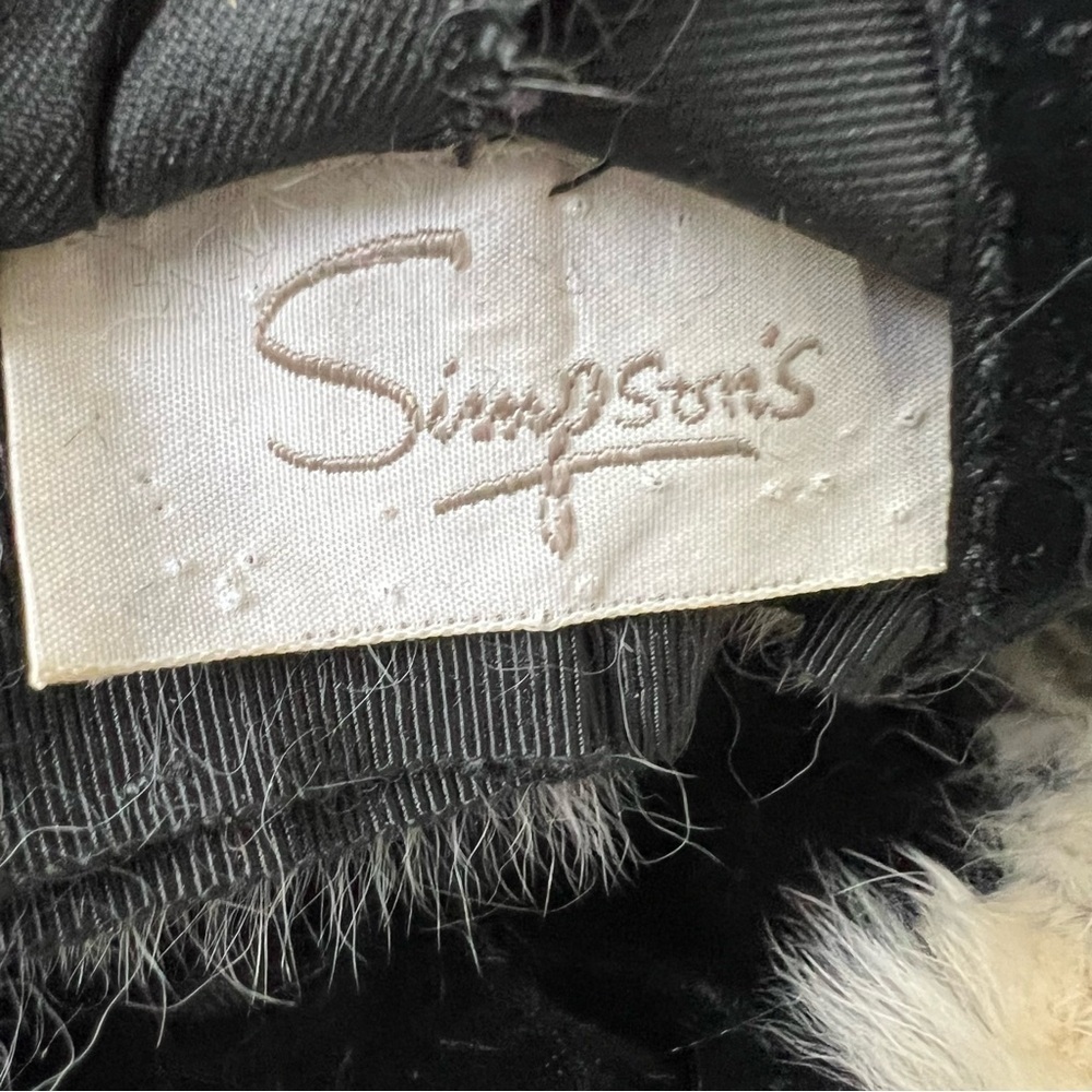 Vintage 60s 70s Simpsons Canadian union made genuine silver fox fur Cossack hat - Picture 10 of 10